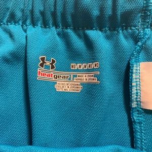 Under Armour Shorts - Under Armour Heat Gear Running Shorts Medium Blue Under Armour Shorts - Under Armour Heat Gear Running Shorts Medium Blue